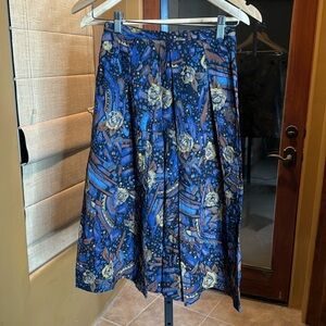 Vintage Tica Floral Midi Skirt Size 6 but fits Size 2 better